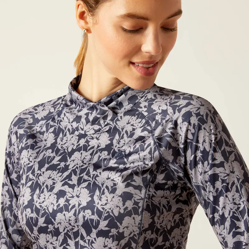 Ariat Women's Lowell Wrap Base Layer - Block Flower-2